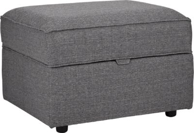 Collection - Ashdown Footstool with Storage - Grey